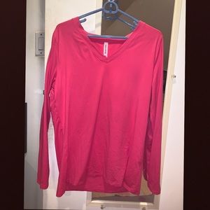 Pink Long Sleeve Tee